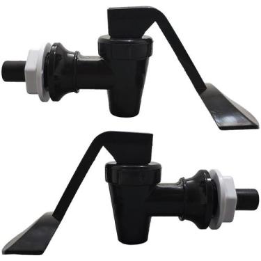 Imagem de Kit Libell Original Torneiras Pretas Para Acquaflex e Stilo - Guaçu