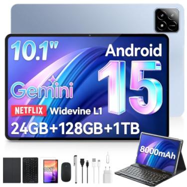 Imagem de Tablet xixaomiro S11, 10,1 Polegadas Android 15, 12+12GB RAM, 128GB ROM, Tela IPS Full HD 1920x1200, Bateria 8000mAh, Wi-Fi 6, Bluetooth 5.0, Carregamento Rápido