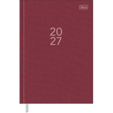 Imagem de Agenda Executiva Costurada Diária 13,4 x 19,2 cm Milano Cores 2027 Til