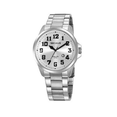 Imagem de Relogio Seculus Masculino Long Life 20929g0svna1 Aço