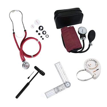 Imagem de Kit Acadêmico Para Estagio Fisioterapia Enfermagem - Cores (Vinho)