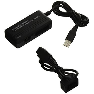 Imagem de TOTALCONSOLE Adaptador de controlador PC053 Super NES/Super Famicom/NES/Famicom para PC e USB PS3