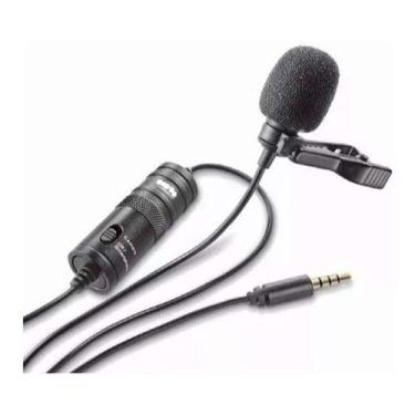 Imagem de Microfone Lapela Greika Gk-lm1 P/smartphones E Cameras C/nf