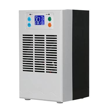 Imagem de Chusui 100W 30L Pequeno Aquecedor de Água do Tanque de Peixes e Resfriador de Aquário Resfriador de Aquário Eletrônico Display LCD Silencioso Tanque de Peixes Digital Sistema de Resfriamento e Aquecim