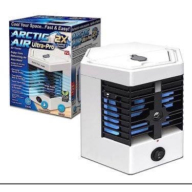 Imagem de Mini Ar Condicionado Portátil Umidificador Artic Air Cool Ultra-Pro c/Refil para Gelo