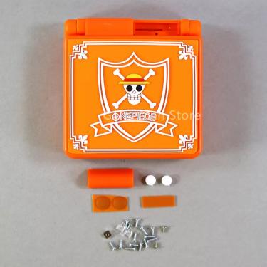 Imagem de Caso do escudo da carcaça com botões para gameboy advance sp console caso protetor para gba sp