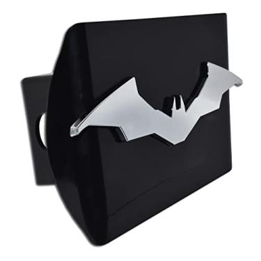Imagem de Capa de engate de metal preto do filme Batman 2022