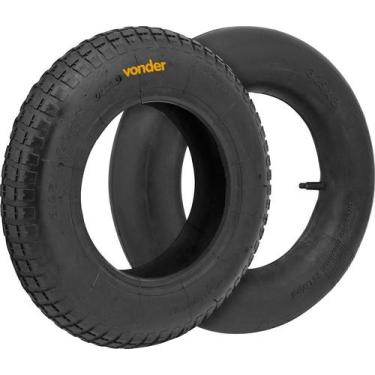Imagem de Conjunto pneu e câmara de ar 3,25x8 - Vonder
