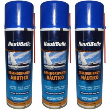 Imagem de Desengripante Nautibelle 300 Ml Náutico Barco Lancha C/ 3 Un