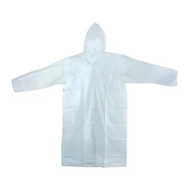 Imagem de Capa de Chuva Descartavel Tamanho Unico Transparente Unisex - Friburgo