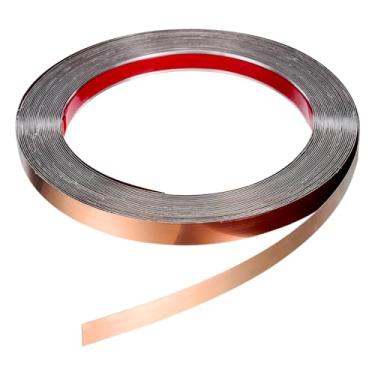 Imagem de HARFINGTON Moldura de moldagem com acabamento de parede de 12 m x 1,5 cm, tira de metal autoadesiva de aço inoxidável com acabamento espelhado para parede e teto, borda de azulejo, ouro rosa