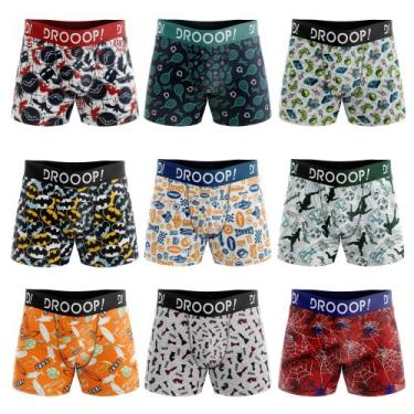 Imagem de Kit 3 Cuecas Infantil Boxer Droop! - Lindas, Variados, Juvenil