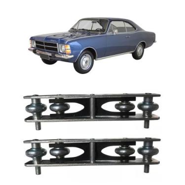 Imagem de Par 2 Mecanismo Carrinho Guia Vidro Opala Caravan 2 Portas - Supercent