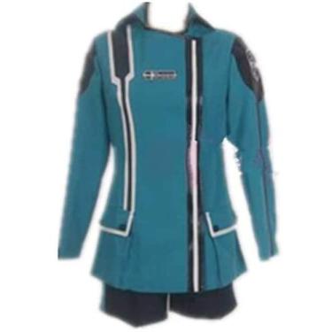 Imagem de Cos World Trigger Amatori Chika uniforme da equipe cosplay fantasia de Halloween conjunto completo para adultos, Feminino M, One Size