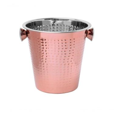 Imagem de Balde De Gelo Inox Martelado Bronze 4,5 L Mimo Style An2213bz