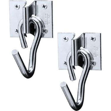 Imagem de Gancho Armador De Rede Aço Carbono com 2pçs - 92379 - SILVANA - Silvan