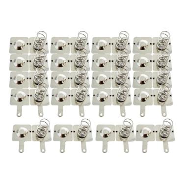Imagem de MERIGLARE 20 pares de contatos de bateria AA, molas de bateria não funcionais, placas de contatos de mola para relógios, brinquedos, controle remoto