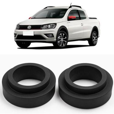 Imagem de Kit Calço De Mola Dianteiro 5cm Saveiro G5/... - Borfix