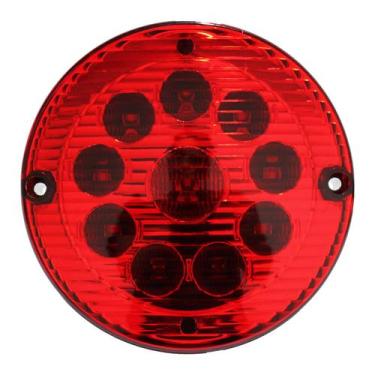 Imagem de Lanterna Traseira 155mm Ônibus Caminhão Carreta 10 LED VM 12V - Prime