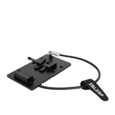 Imagem de ZBLZGP Placa de bateria Ronin 4D V-Mount para câmera DJI Ronin 4D 1B 6 pinos conector fêmea suporte V placa de bateria