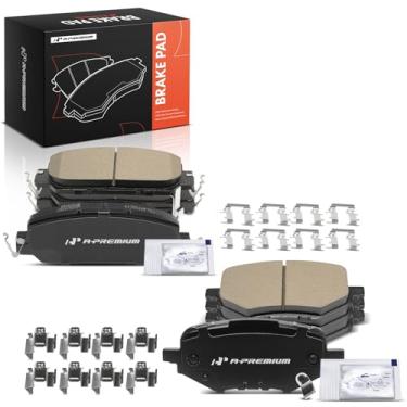 Imagem de A-Premium Pastilha de freio adequada para Honda Clarity 2017-2021s, dianteiro e traseiro, um conjunto de 2