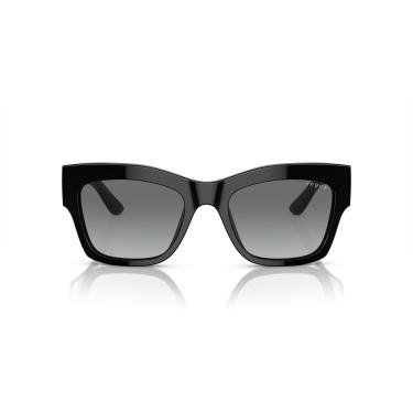 Imagem de Óculos de Sol Vogue Eyewear 0VO5524S W44/11 Tam 54 / Preto - Lentes Cinza Gradiente