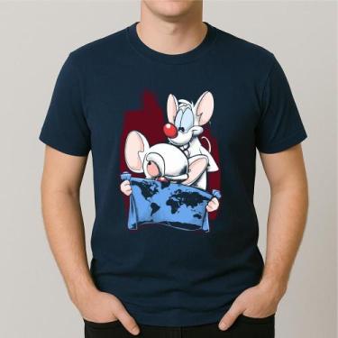 Imagem de Camiseta WORLD DOMINATION PLAN Tradicional - Basico Basico, P, Preto