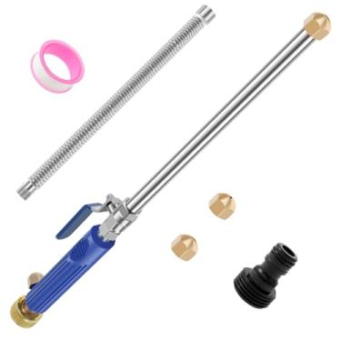 Imagem de Bocal de jato para mangueira de jardim, lavador elétrico de bico de jato, varinha de lavadora de alta pressão, ferramenta de limpeza de pulverizador de irrigação, ferramentas de lavagem de alta