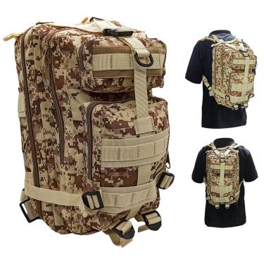 Imagem de Mochila de Acampamento Reforçada Camuflada 30 Litros - Nagano