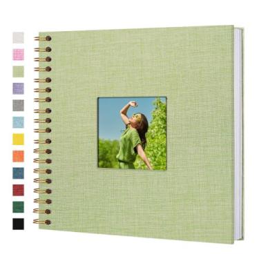 Imagem de Álbum de fotos Yopih 25x25cm Capa dura 80 páginas