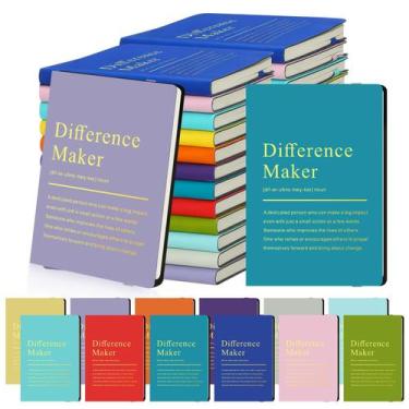 Imagem de Diários de couro Chiisong A6, 24 peças, presente multicolorido a grane