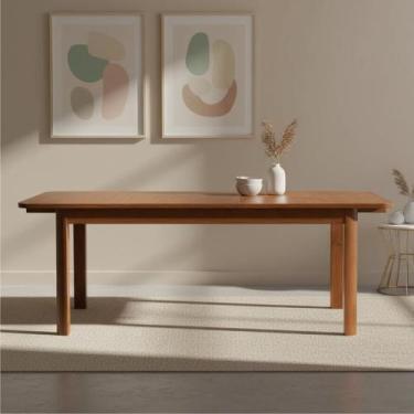 Imagem de Mesa de Jantar Extensível 1200-1600 Madeira Maciça Zuzu Artemobili - P