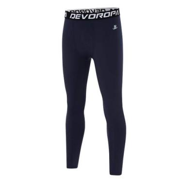 Imagem de Leggings DEVOROPA Boys Slim Fit Quick Dry Compression Navy XS