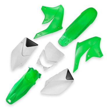 Imagem de Kit Plástico Carenagem Amx Kawasaki Klx 450r 2008 Em Diante