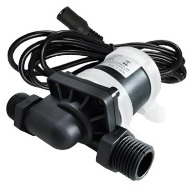 Imagem de Bomba de água submersível sem escova de 12 V, elevação de 5 m para refrigeração, aquário e hidroponia
