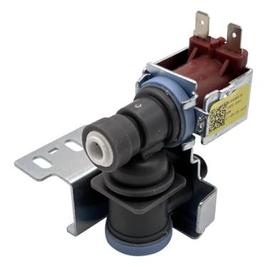 Imagem de WPW10498976 W10498976 Substituição da válvula solenoide de entrada de água da máquina de gelo para geladeira K-78200 W10498974 W10420082 PS11755667 AP6022334 Apto para Whirlpool Maytag K-78186 Entrada