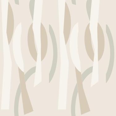 Imagem de Descole e cole papel de parede floral vintage boho, papel de parede removível autoadesivo para quarto, banheiro, cozinha e móveis - papel de parede amigável para locatários (marrom, 44 cm x 199 cm)