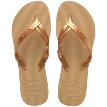 Imagem de Sandália Havaiana Elegance Dourado Tamanho 39/40