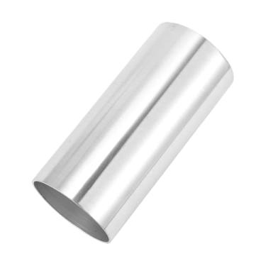 Imagem de TUCKBOLD 70 mm/2,8" OD reto 6061 tubo de liga de alumínio intercooler superfície polimento entrada de ar mangueira de conexão dupla cabeça plana 150 mm 15.0 cm (C) 1 mm 0.1 cm (T)