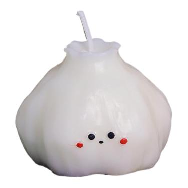 Imagem de Velas perfumadas,Velas perfumadas para casa, Velas de alho fofas, Velas de aromaterapia para mulheres Velas de longa duração para estocagem de aniversário