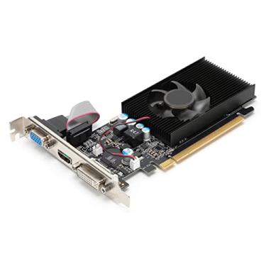Imagem de VBESTLIFE Placa Gráfica GT210 de 1 GB, GPU DDR2 de 64 Bits, Placa de Vídeo para Jogos PCIE 2.0 de 532 MHz, Suporte para Placa Gráfica de Computador Desktop para DirectX 10