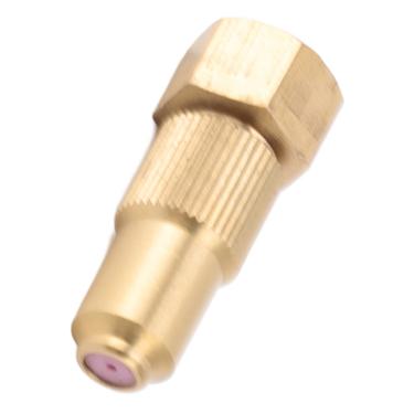Imagem de GLOGLOW Bico Pulverizador de Alta Pressão Com Rosca Interna G3/8, Ferramenta de Rega de Latão Cerâmico, Atomização Eficiente para Agricultura e Uso Em Pátio (Furo de 1,2 mm/0,05 pol.)