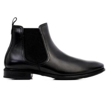 Imagem de Bota Social Jota Pe Preta Alessi Boot 86050-Masculino