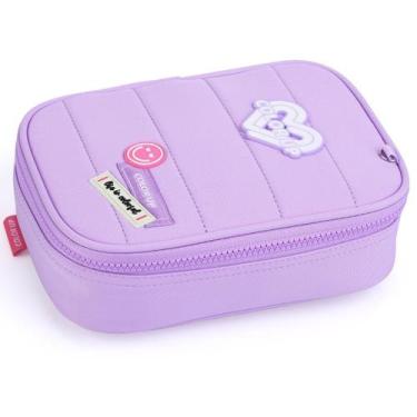 Imagem de Estojo Box Juvenil Feminino Candy - Seanite, Lilas