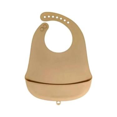 Imagem de Silicone bebê comendo babadores para crianças, Toalha babando, Imperme