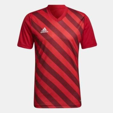 Imagem de Camiseta adidas masculina hb0572, Vermelho, G