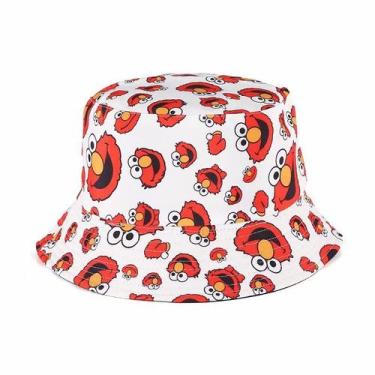 Imagem de Chapéu de balde Elmos Anime Casual Beach Sun unissex 56-58 cm - yiweis