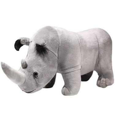 Imagem de Boneca de brinquedo de pelúcia Rhinoceros 35 cm em estilo anime - yiwe