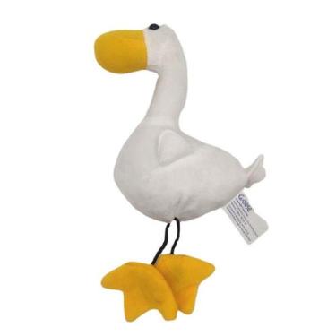 Imagem de Boneca de pelúcia Anime Goose 15cm branca - Yiweisai