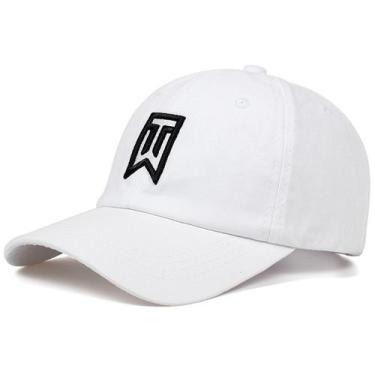 Imagem de Boné de beisebol Tiger Woods Anime Snapback de algodão preto - yiweisa